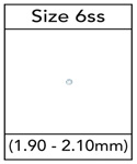 SIZE 6ss PRECIOSA VIVA IRON-ON CRYSTALS