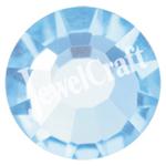 JEWELCRAFT'S PRECIOSA VIVA GLUE ON FLATBACK CRYSTALS IN SIZE 6SS (2mm)-  AQUAMARINE