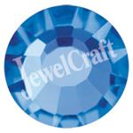 JEWELCRAFT'S PRECIOSA VIVA GLUE ON FLATBACK CRYSTALS IN SIZE 6SS (2mm)-  SAPPHIRE