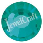 JEWELCRAFT'S PRECIOSA VIVA GLUE ON FLATBACK CRYSTALS IN SIZE 30ss (6mm)-  BLUE ZIRCON