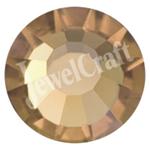 JEWELCRAFT'S PRECIOSA VIVA GLUE ON FLATBACK CRYSTALS IN SIZE 6SS (2mm)-  SMOKED TOPAZ
