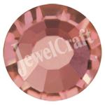 JEWELCRAFT'S PRECIOSA VIVA GLUE ON FLATBACK CRYSTALS IN SIZE 20ss (5mm)-  LIGHT BURGUNDY