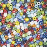 Opaque Colors w/ Rainbow Coating Assortment, similar to Aurora Borealis - 10/0 SIZE