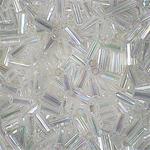 Crystal Clear with an Rainbow Coating (similar to Aurora Borealis) - #2 SIZE