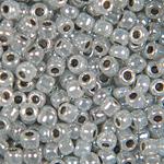 Grey Pearlized Ceylon Coated - 10/0 SIZE