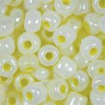 Yellow Pearlized Ceylon Coated - 5/0 SIZE