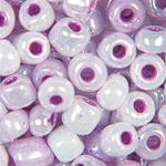 Purple Pearlized Ceylon Coated - 5/0 SIZE