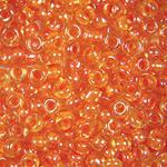 Transparent Yellow w/ Orange Line - 10/0 SIZE