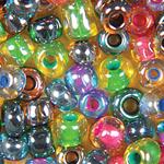 8 to 10 Transparent Colors with Color Linings - 5/0 SIZE
