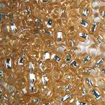 Transparent Champagne with a Silver Lining - 10/0 SIZE