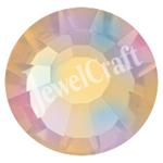 JEWELCRAFT'S PRECIOSA VIVA GLUE ON FLATBACK CRYSTALS IN SIZE 12ss (3.2mm)-  LIGHT COLORADO TOPAZ AB