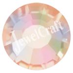 JEWELCRAFT'S PRECIOSA VIVA GLUE ON FLATBACK CRYSTALS IN SIZE 10ss (3mm)-  LIGHT PEACH AB