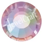 JEWELCRAFT'S PRECIOSA VIVA GLUE ON FLATBACK CRYSTALS IN SIZE 12ss (3.2mm)-  LIGHT AMETHYST AB