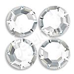 JEWELCRAFT'S CZECH GLASS TWO-CUT EXTRA BRILLIANT HOT FIX RHINESTONES IN SIZE 30ss (6mm)- CRYSTAL
