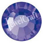 JEWELCRAFT'S PRECIOSA VIVA GLUE ON FLATBACK CRYSTALS IN SIZE 10ss (3mm)-  DEEP TANZANITE