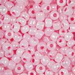 Pink Pearlized Ceylon Coated - 10/0 SIZE
