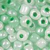 Green Pearlized Ceylon Coated - 5/0 SIZE