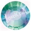 JEWELCRAFT'S PRECIOSA VIVA GLUE ON FLATBACK CRYSTALS IN SIZE 6SS (2mm)-  AQUA BOHEMICA AB