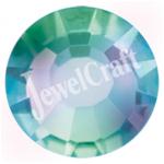 JEWELCRAFT'S PRECIOSA VIVA GLUE ON FLATBACK CRYSTALS IN SIZE 10ss (3mm)-  AQUA BOHEMICA AB