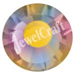 JEWELCRAFT'S PRECIOSA VIVA GLUE ON FLATBACK CRYSTALS IN SIZE 34ss (7mm)-  TOPAZ AB