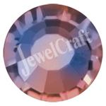 JEWELCRAFT'S PRECIOSA VIVA GLUE ON FLATBACK CRYSTALS IN SIZE 12ss (3.2mm)-  LIGHT BURGUNDY AB